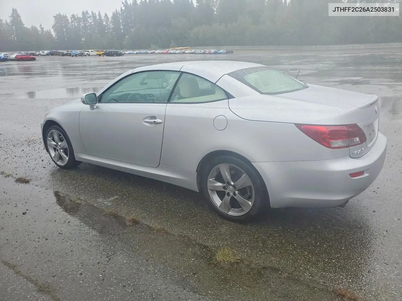 2010 LEXUS IS VIN JTHFF2C26A2503831 — фото 2