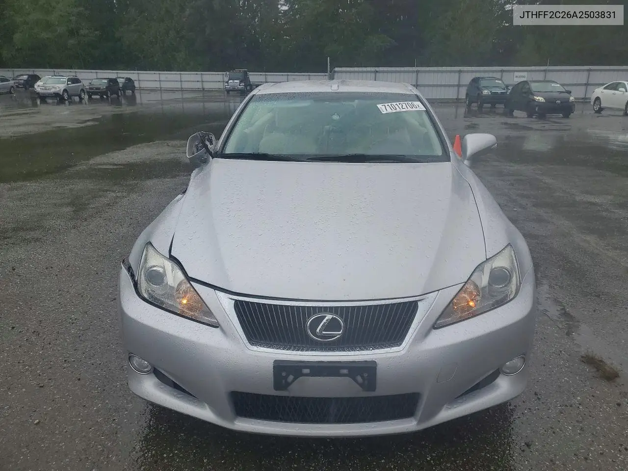 2010 LEXUS IS VIN JTHFF2C26A2503831 — фото 5