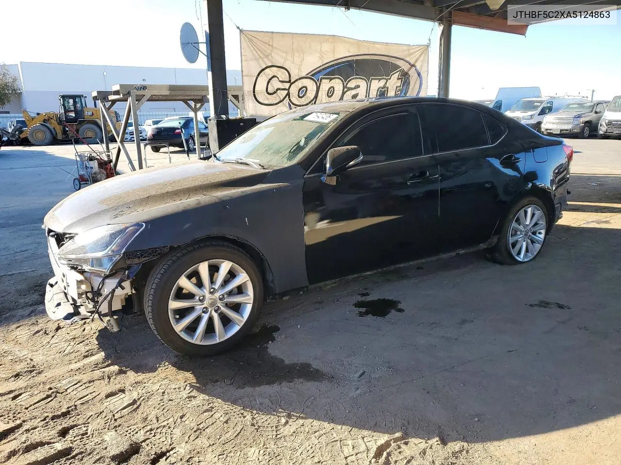 LEXUS IS 2010, VIN JTHBF5C2XA5124863