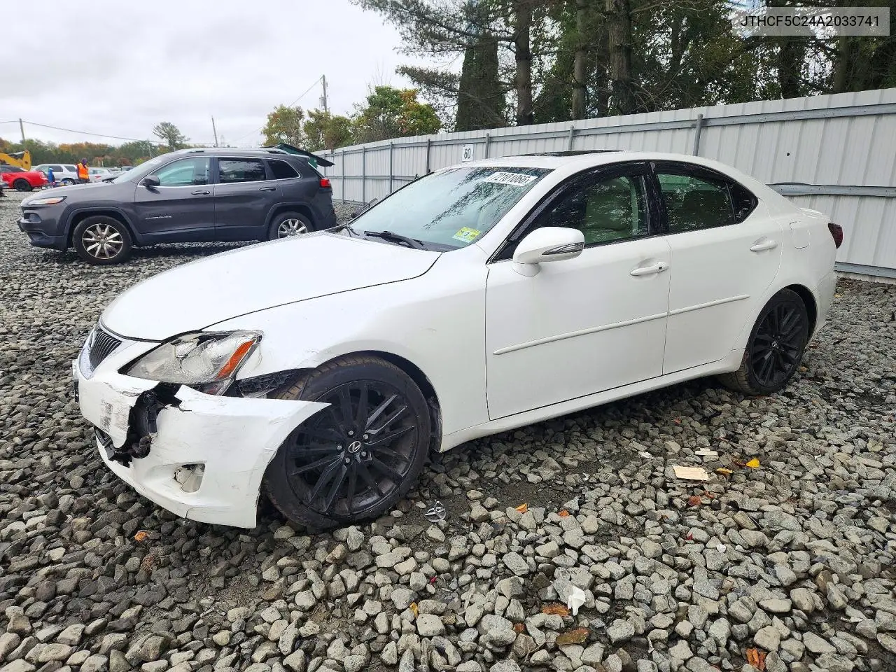 LEXUS IS 2010, VIN JTHCF5C24A2033741