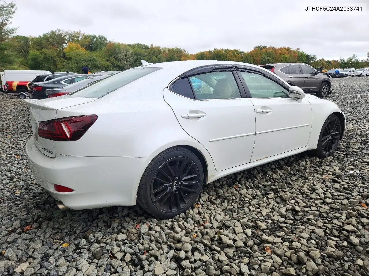 2010 LEXUS IS VIN JTHCF5C24A2033741 — фото 3