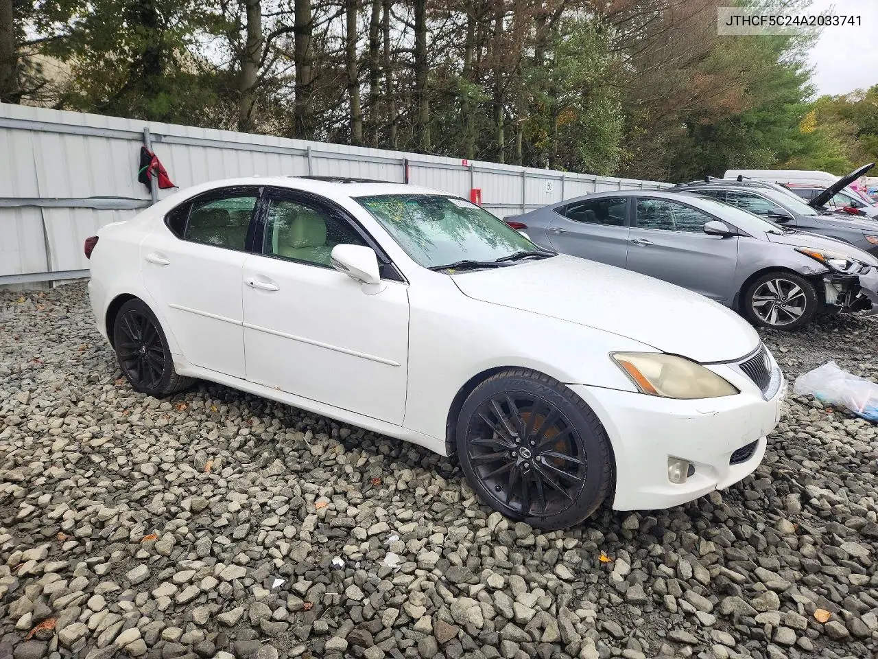 2010 LEXUS IS VIN JTHCF5C24A2033741 — фото 4