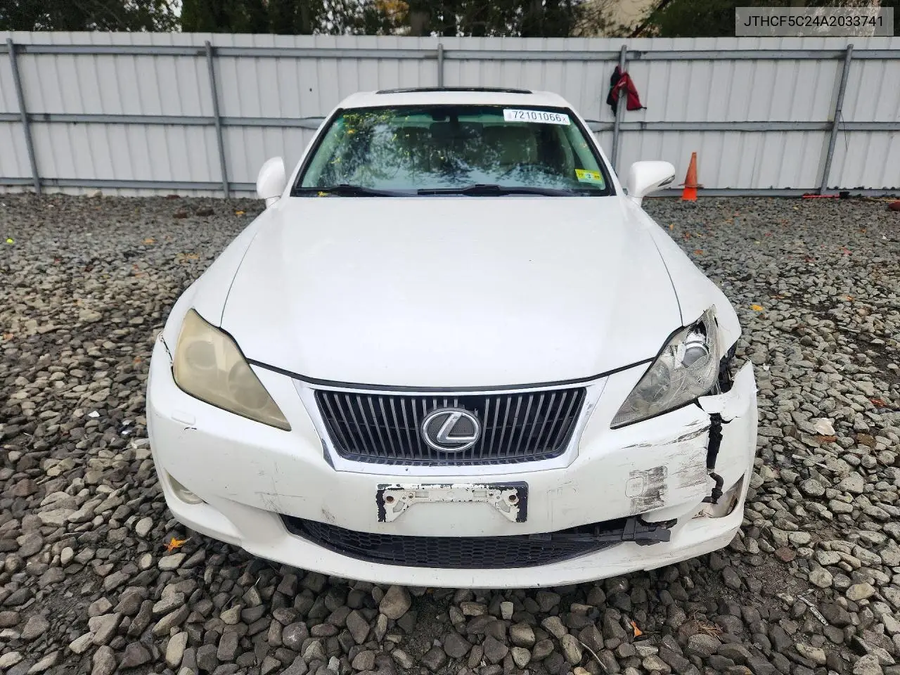 2010 LEXUS IS VIN JTHCF5C24A2033741 — фото 5
