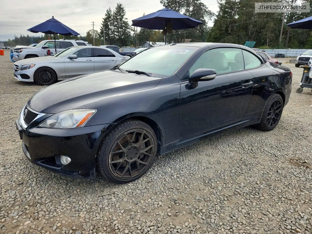LEXUS IS 2010, VIN JTHFE2C27A2501122