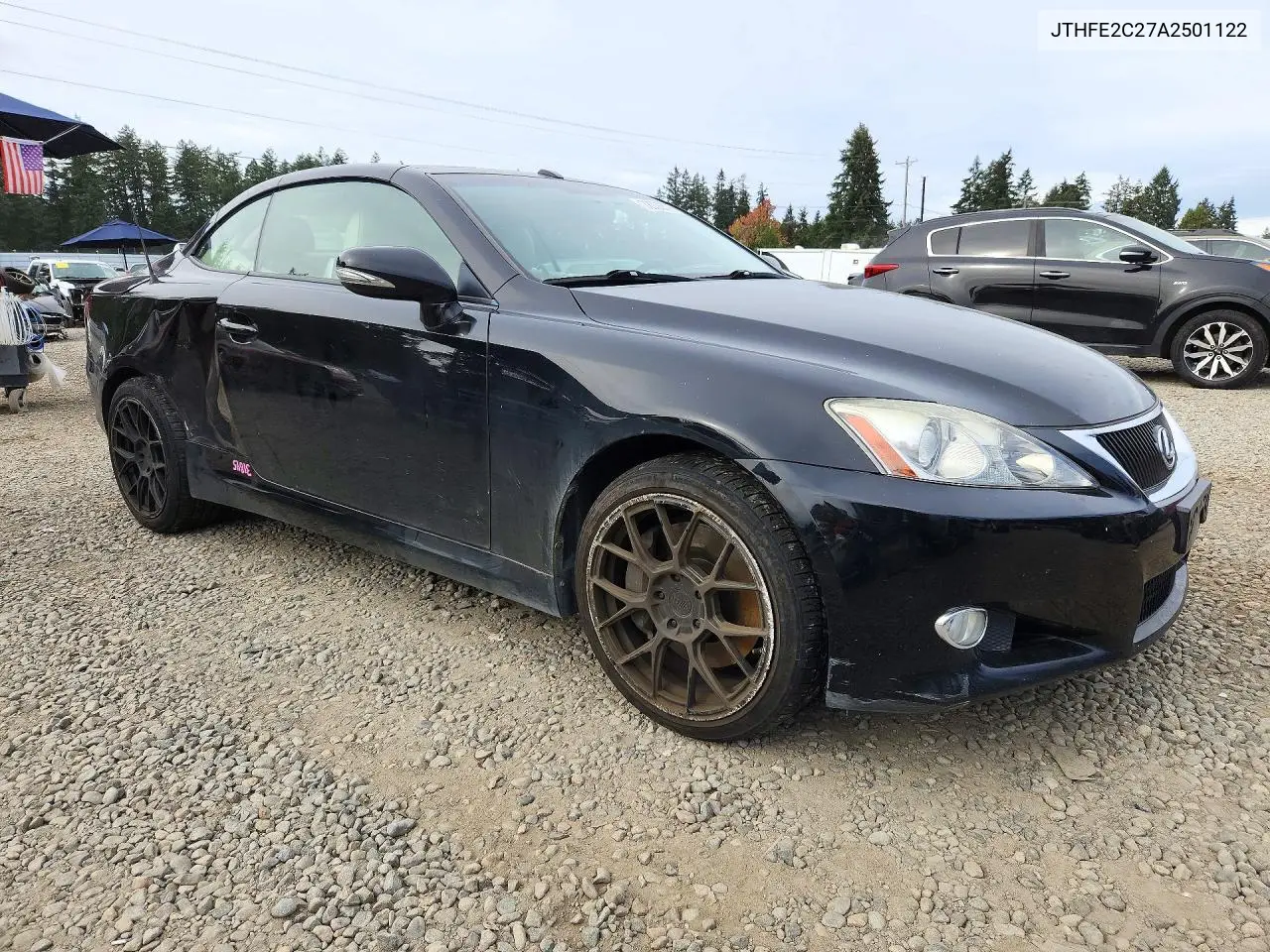 2010 LEXUS IS VIN JTHFE2C27A2501122 — фото 4