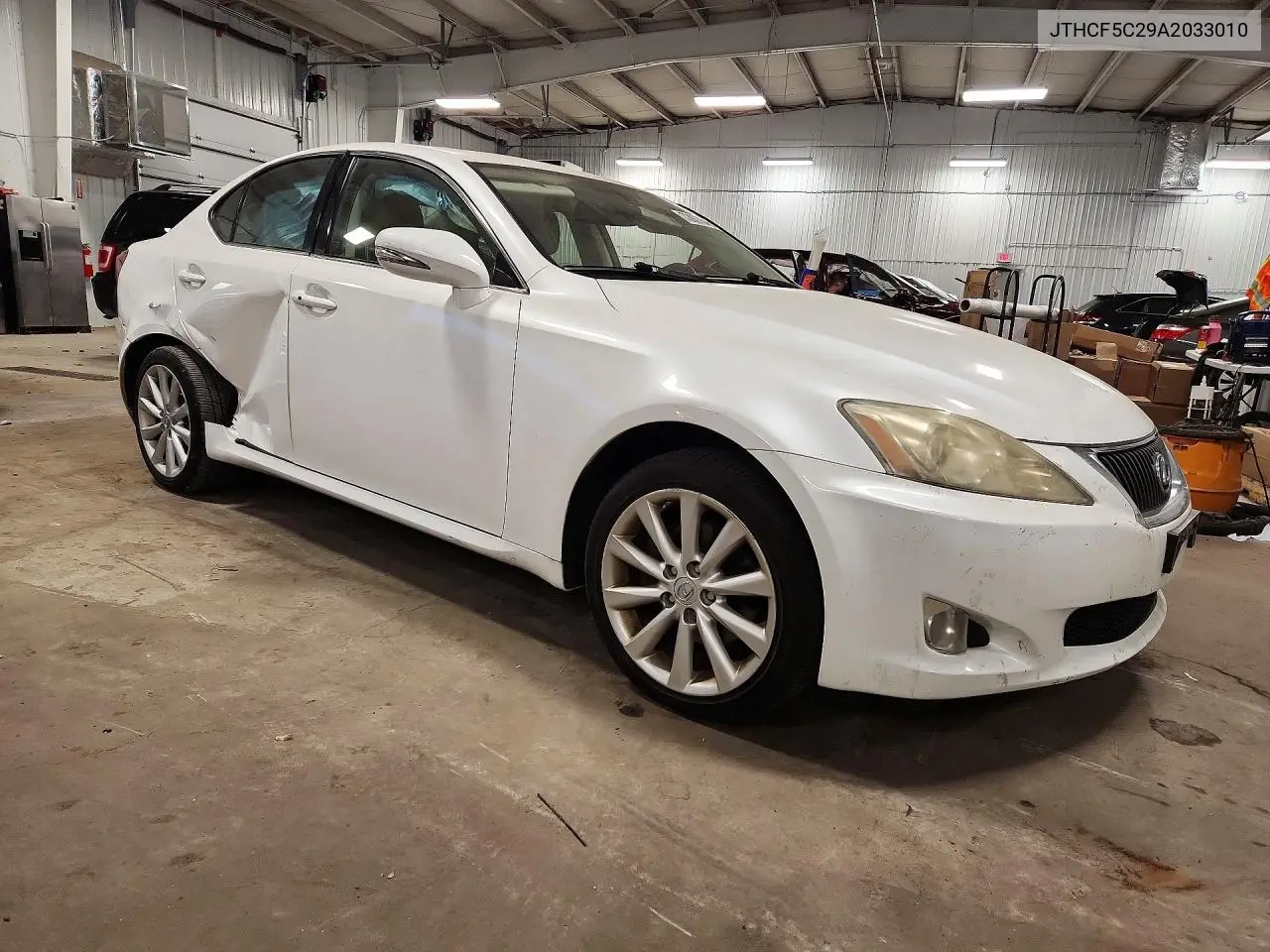 2010 LEXUS IS VIN JTHCF5C29A2033010 — фото 4