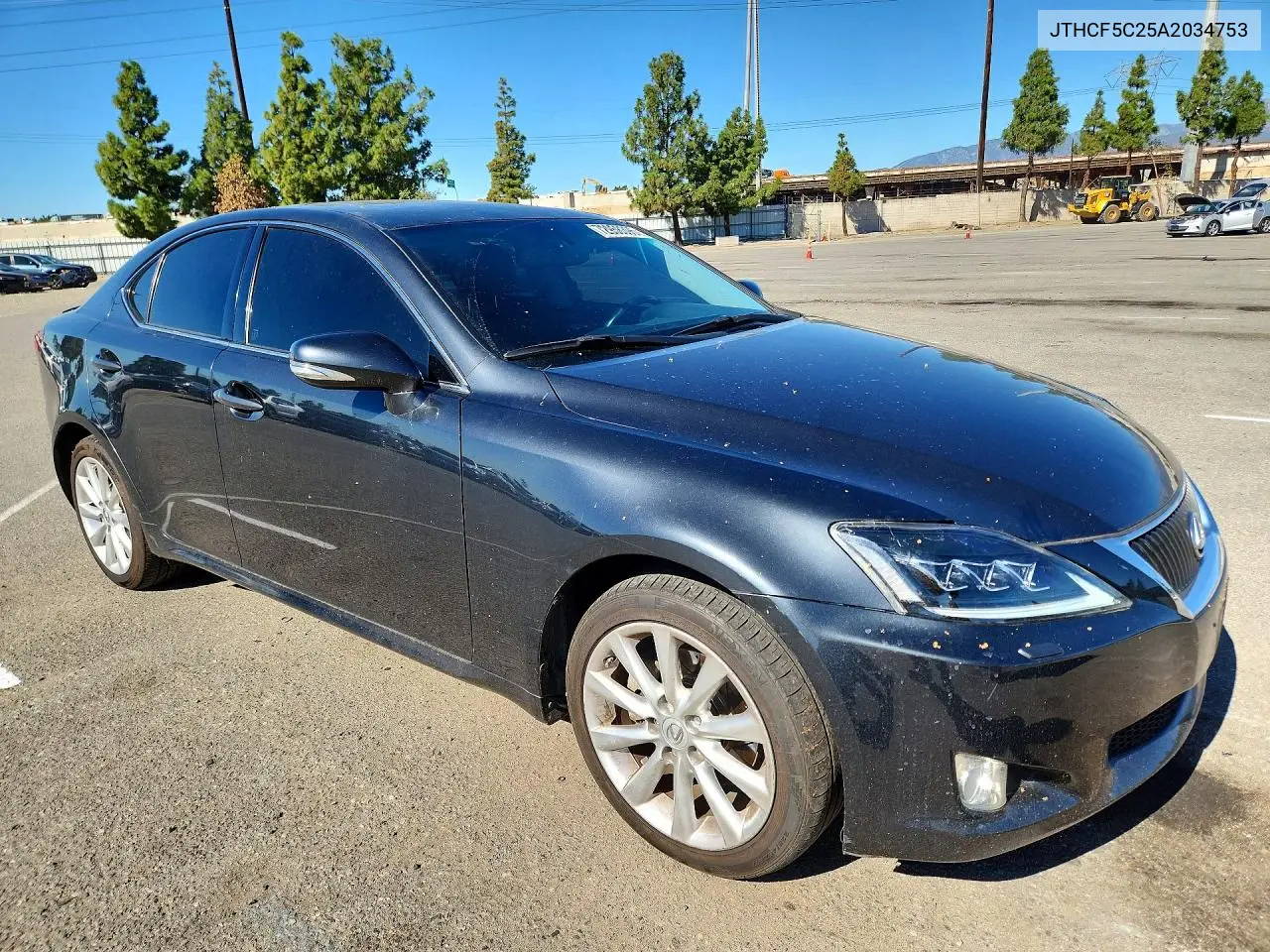 2010 LEXUS IS VIN JTHCF5C25A2034753 — фото 4