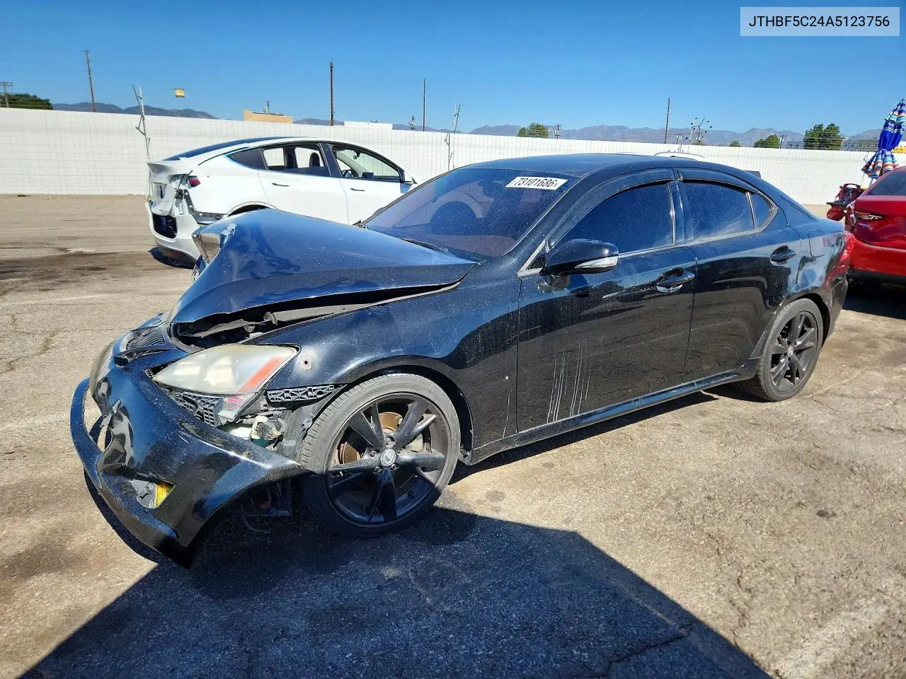 LEXUS IS 2010, VIN JTHBF5C24A5123756