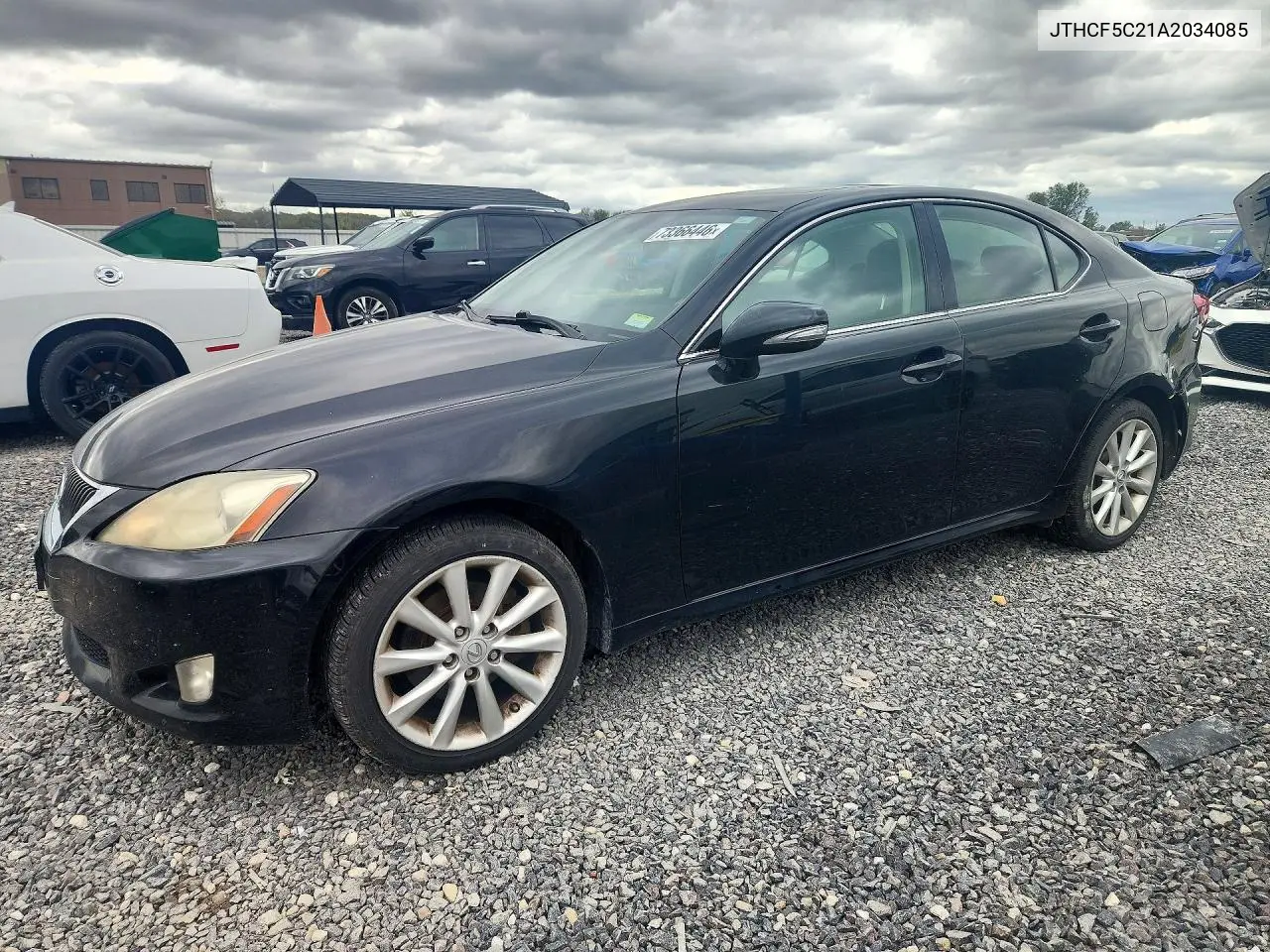 LEXUS IS 2010, VIN JTHCF5C21A2034085