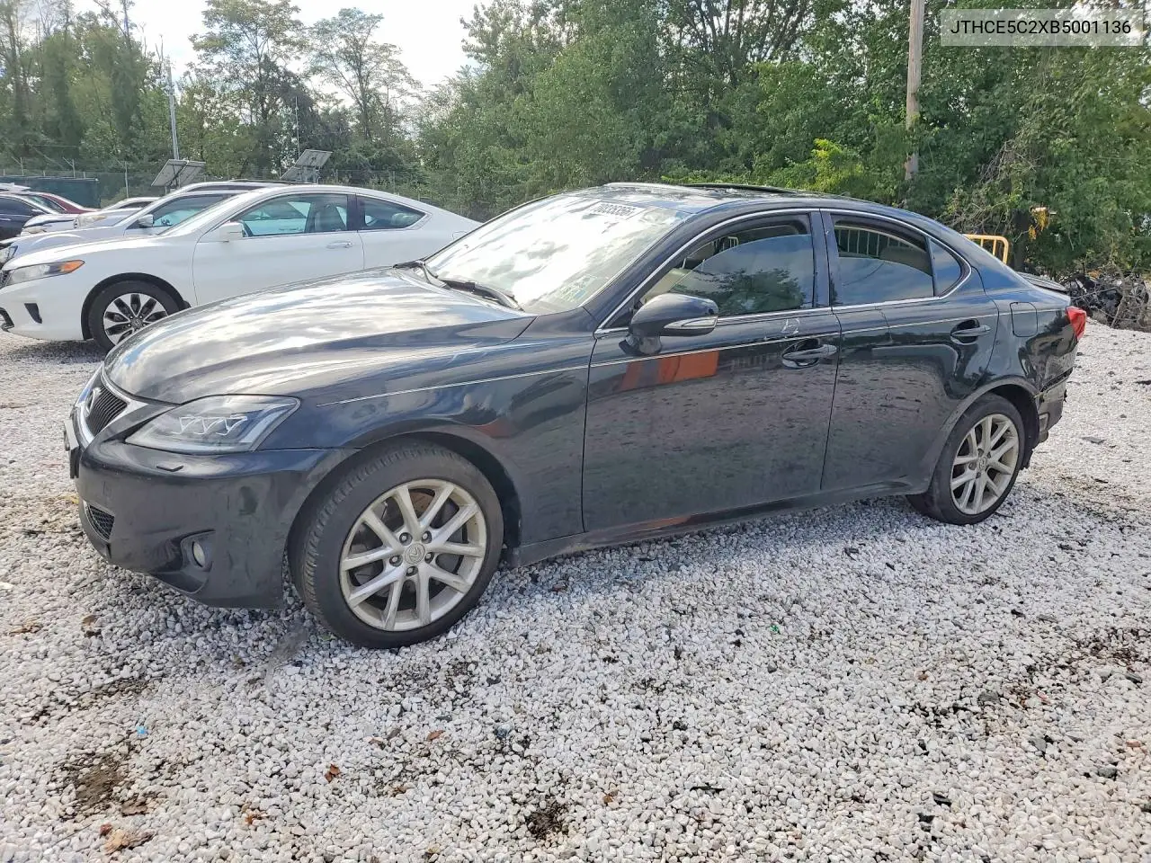LEXUS IS 2011, VIN JTHCE5C2XB5001136