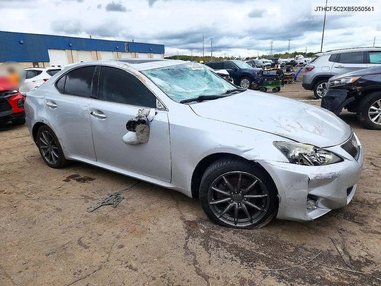 2011 LEXUS IS VIN JTHCF5C2XB5050561 — фото 4