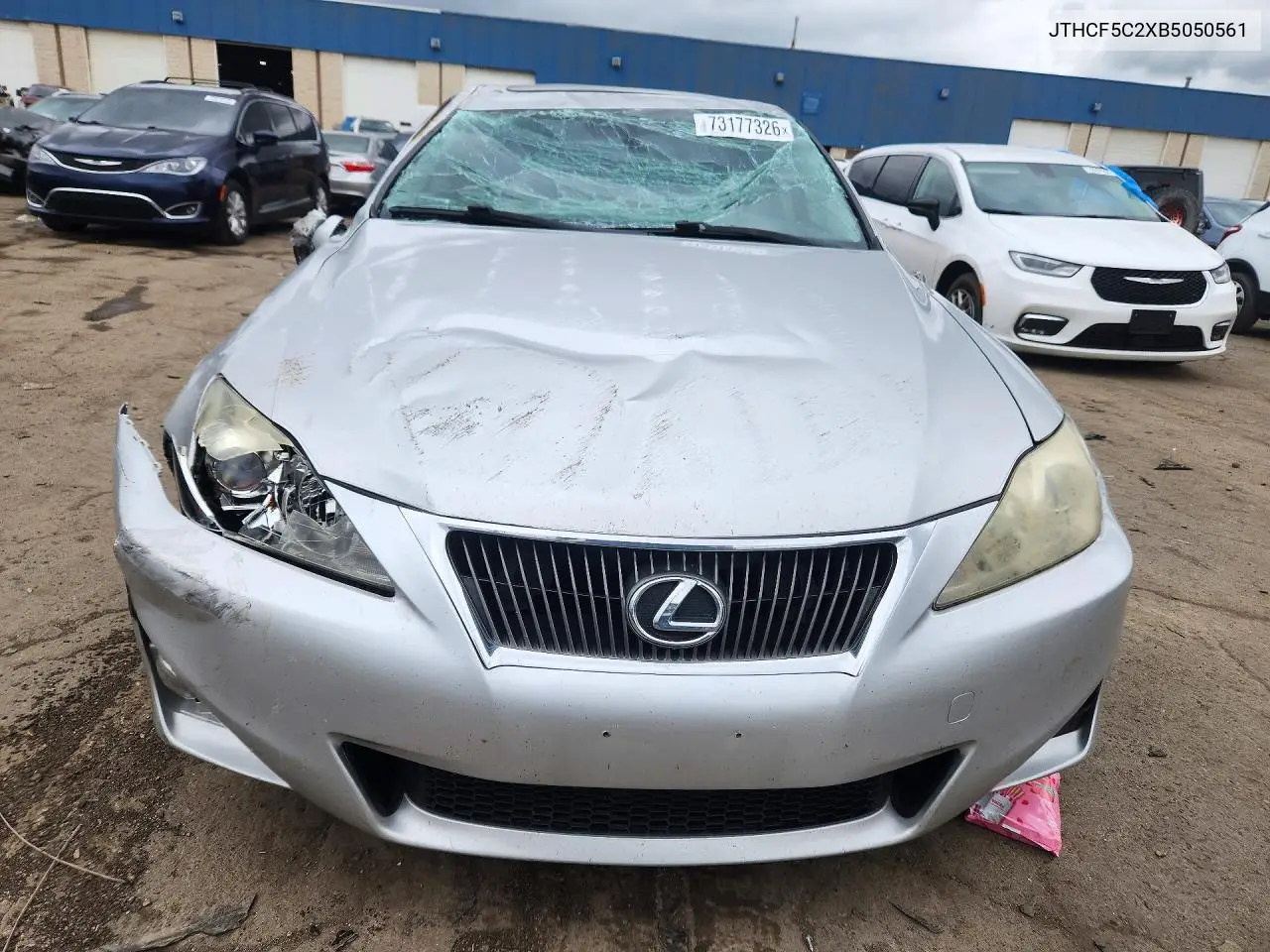 2011 LEXUS IS VIN JTHCF5C2XB5050561 — фото 5