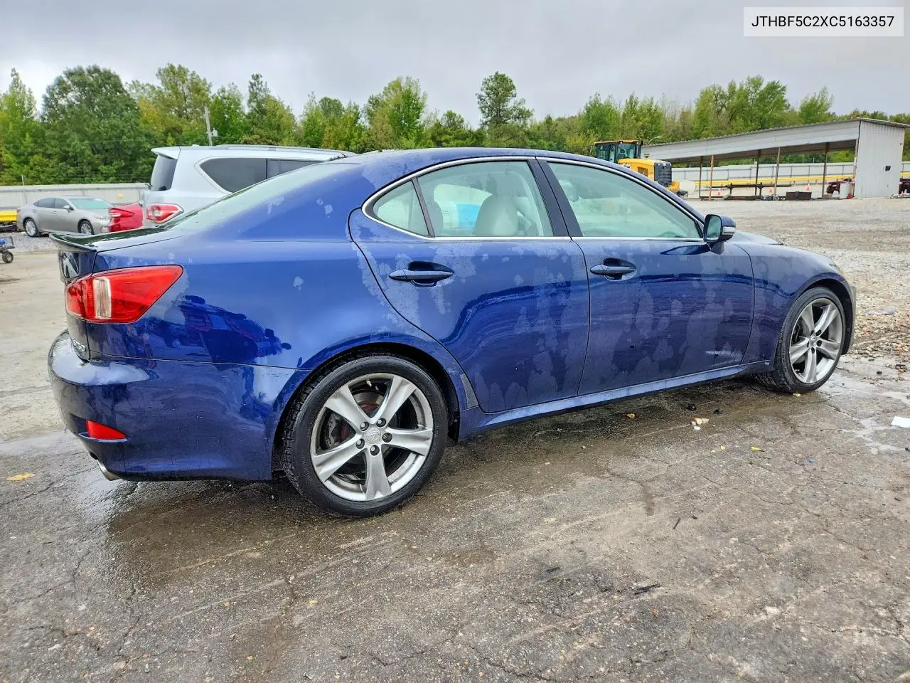 2012 LEXUS IS VIN JTHBF5C2XC5163357 — фото 3