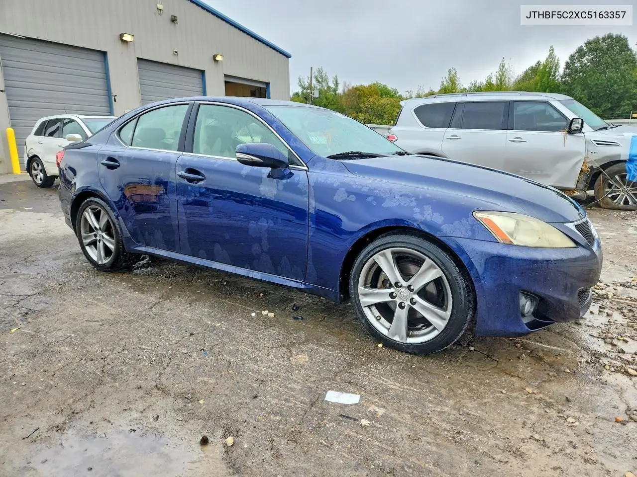 2012 LEXUS IS VIN JTHBF5C2XC5163357 — фото 4