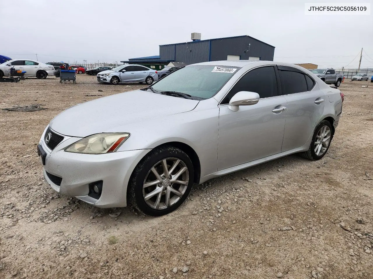 LEXUS IS 2012, VIN JTHCF5C29C5056109