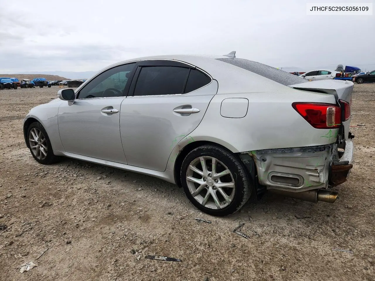 2012 LEXUS IS VIN JTHCF5C29C5056109 — фото 2