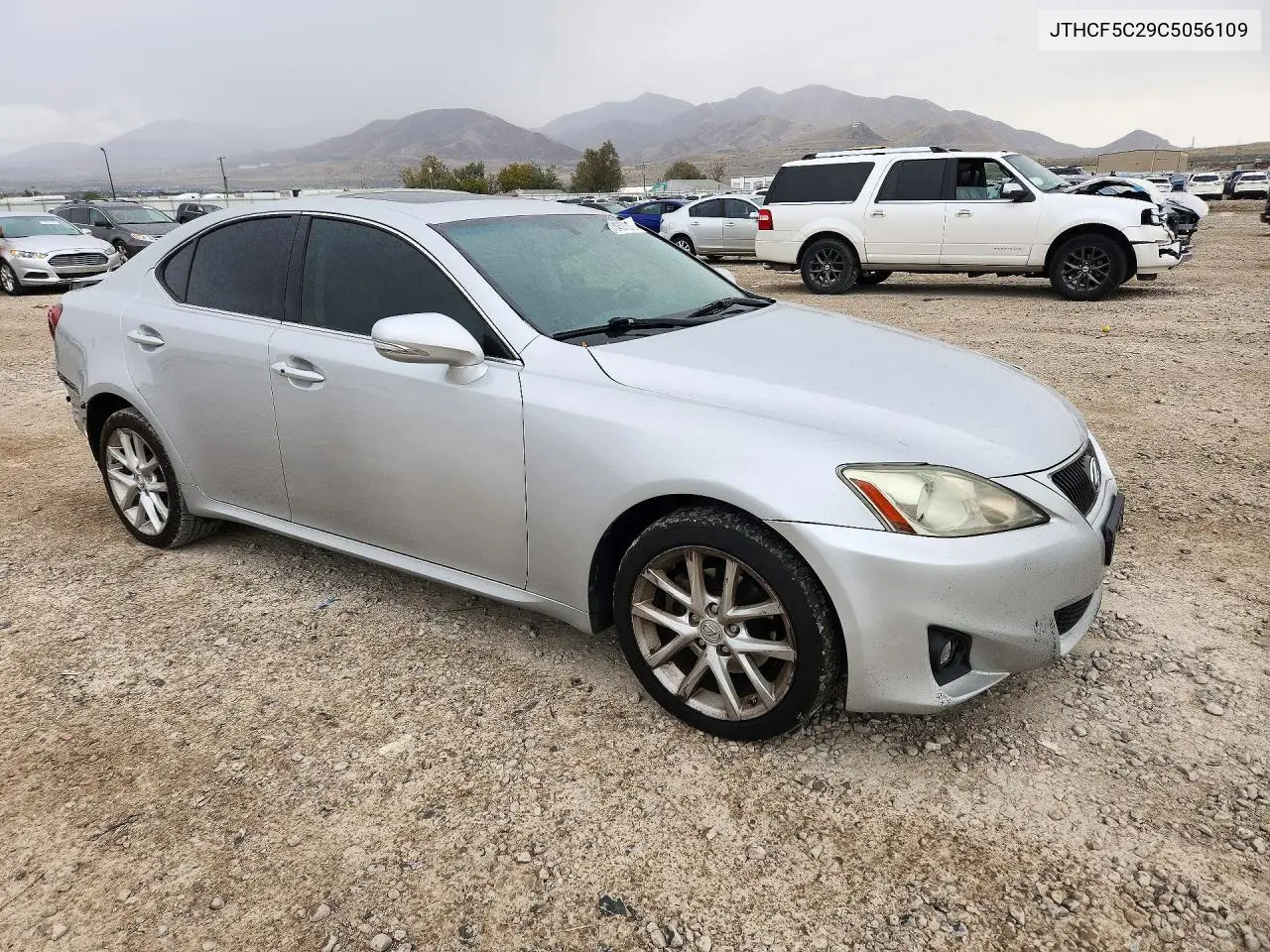 2012 LEXUS IS VIN JTHCF5C29C5056109 — фото 4