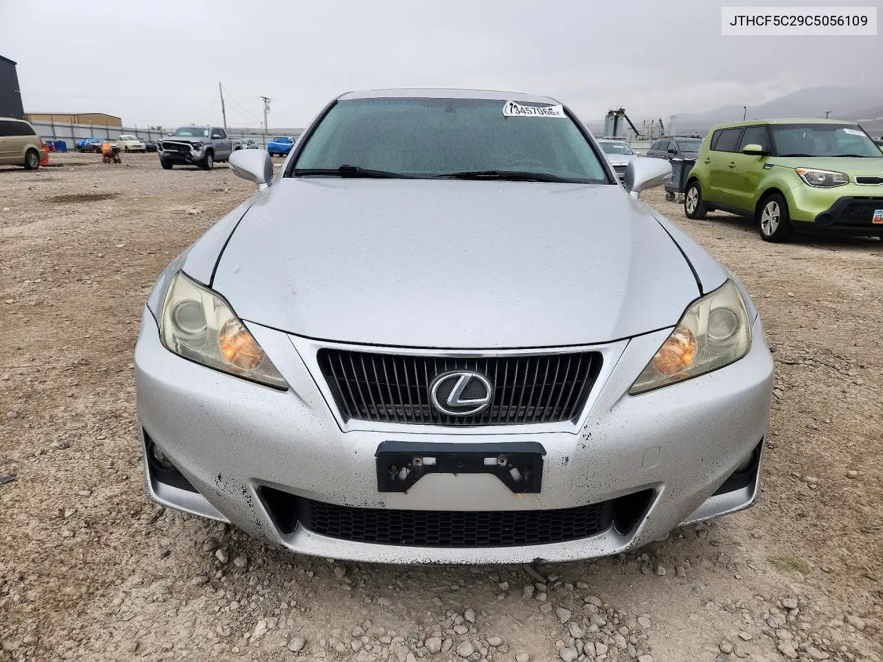 2012 LEXUS IS VIN JTHCF5C29C5056109 — фото 5
