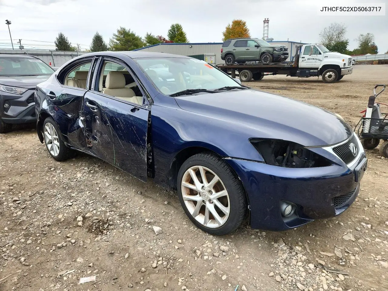2013 LEXUS IS VIN JTHCF5C2XD5063717 — фото 4