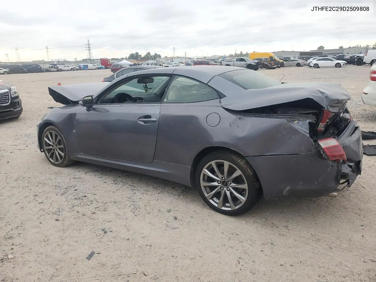 2013 LEXUS IS VIN JTHFE2C29D2509808 — фото 2