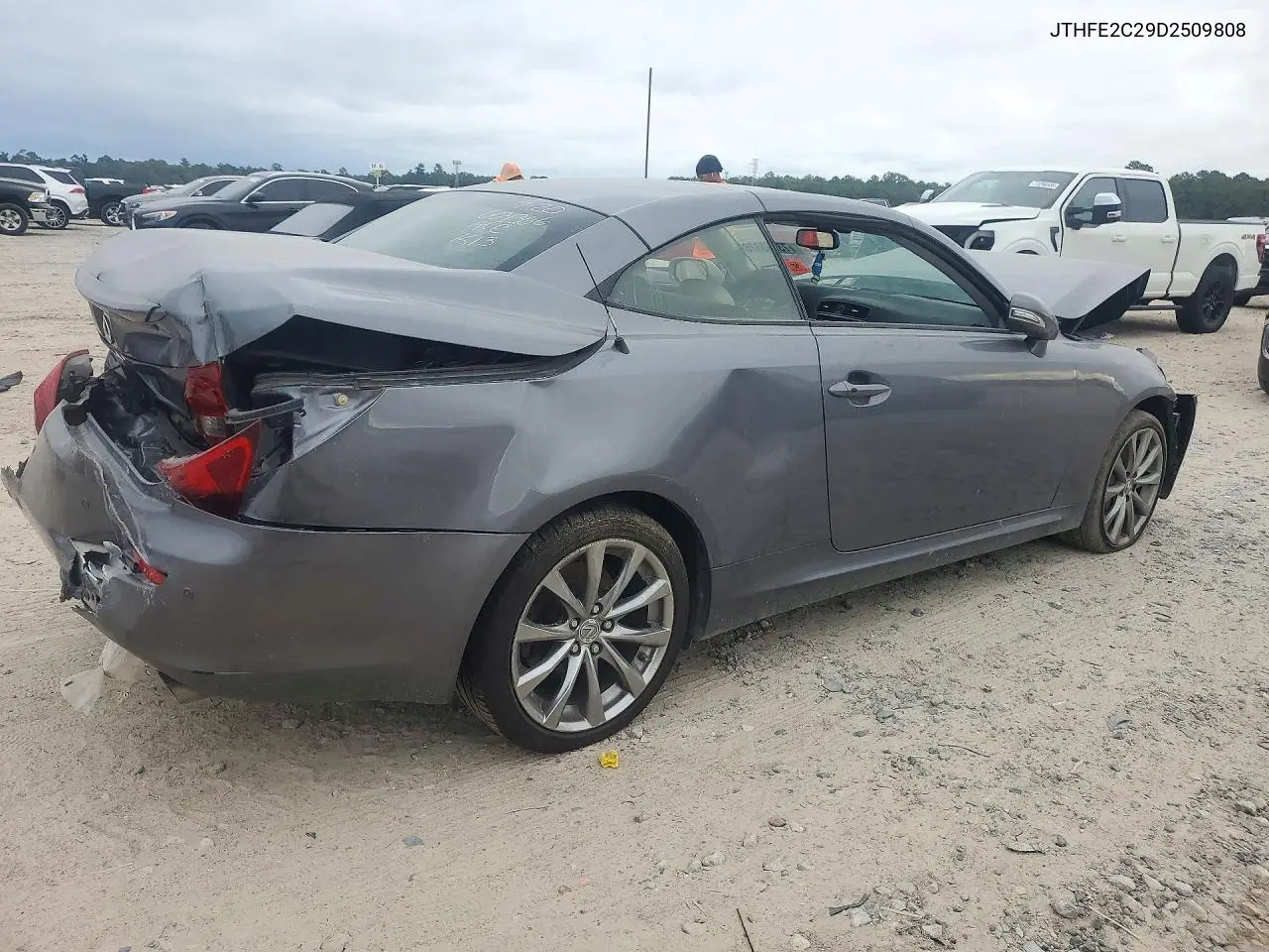 2013 LEXUS IS VIN JTHFE2C29D2509808 — фото 3