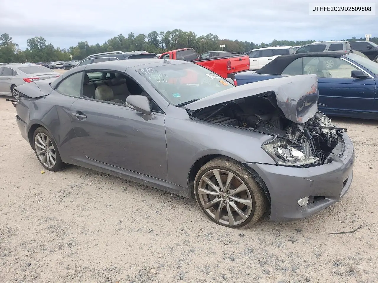 2013 LEXUS IS VIN JTHFE2C29D2509808 — фото 4