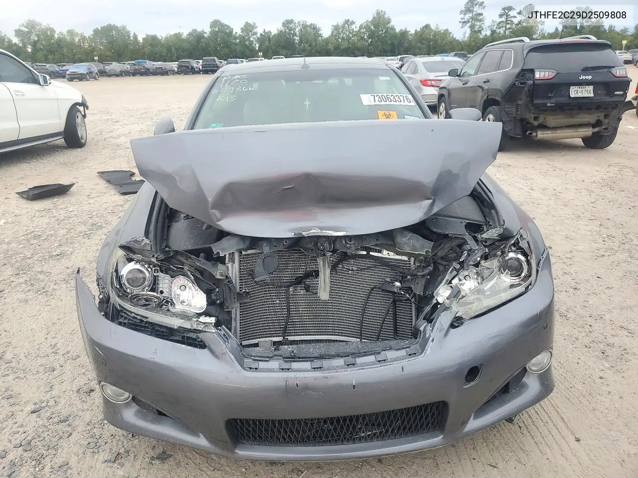 2013 LEXUS IS VIN JTHFE2C29D2509808 — фото 5