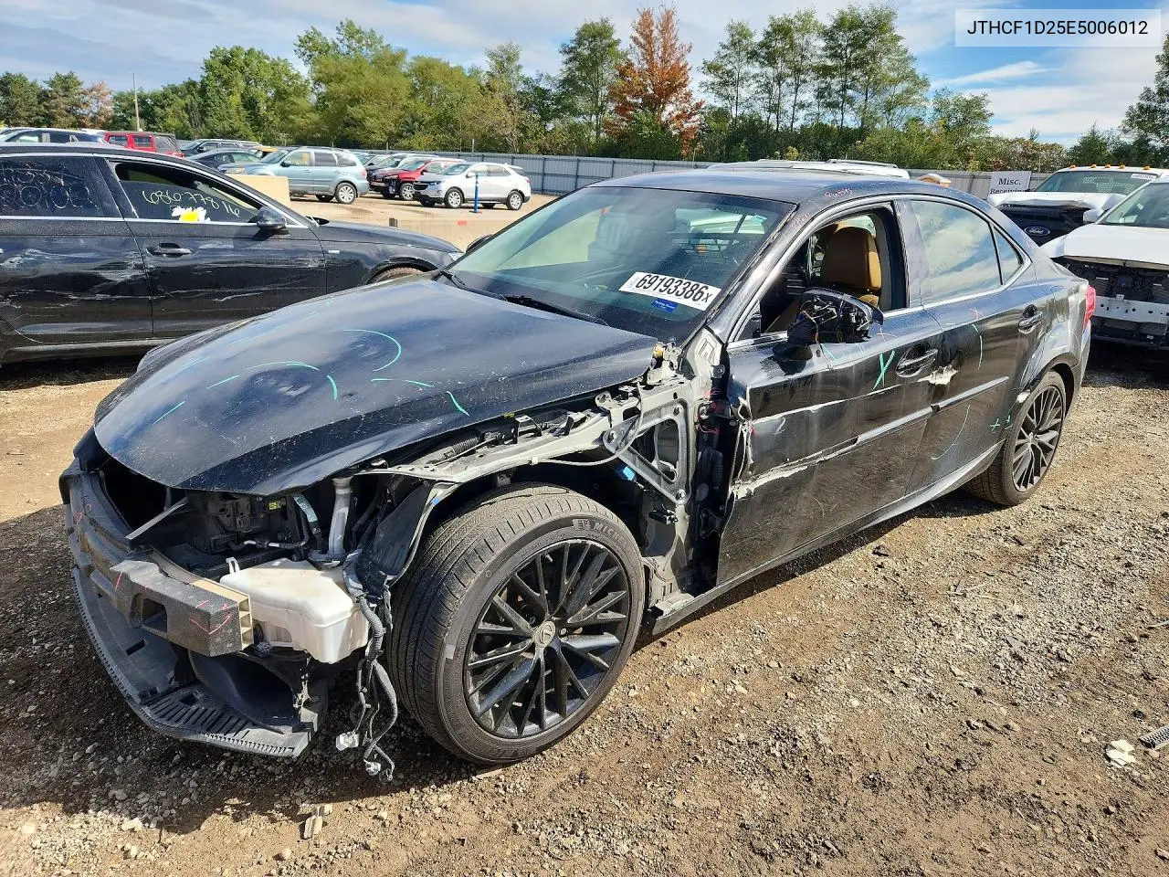 LEXUS IS 2014, VIN JTHCF1D25E5006012