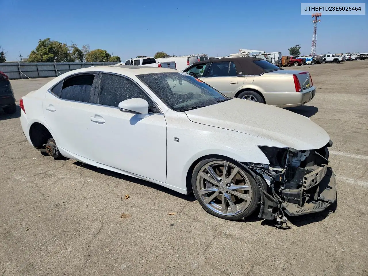 2014 LEXUS IS VIN JTHBF1D23E5026464 — фото 4