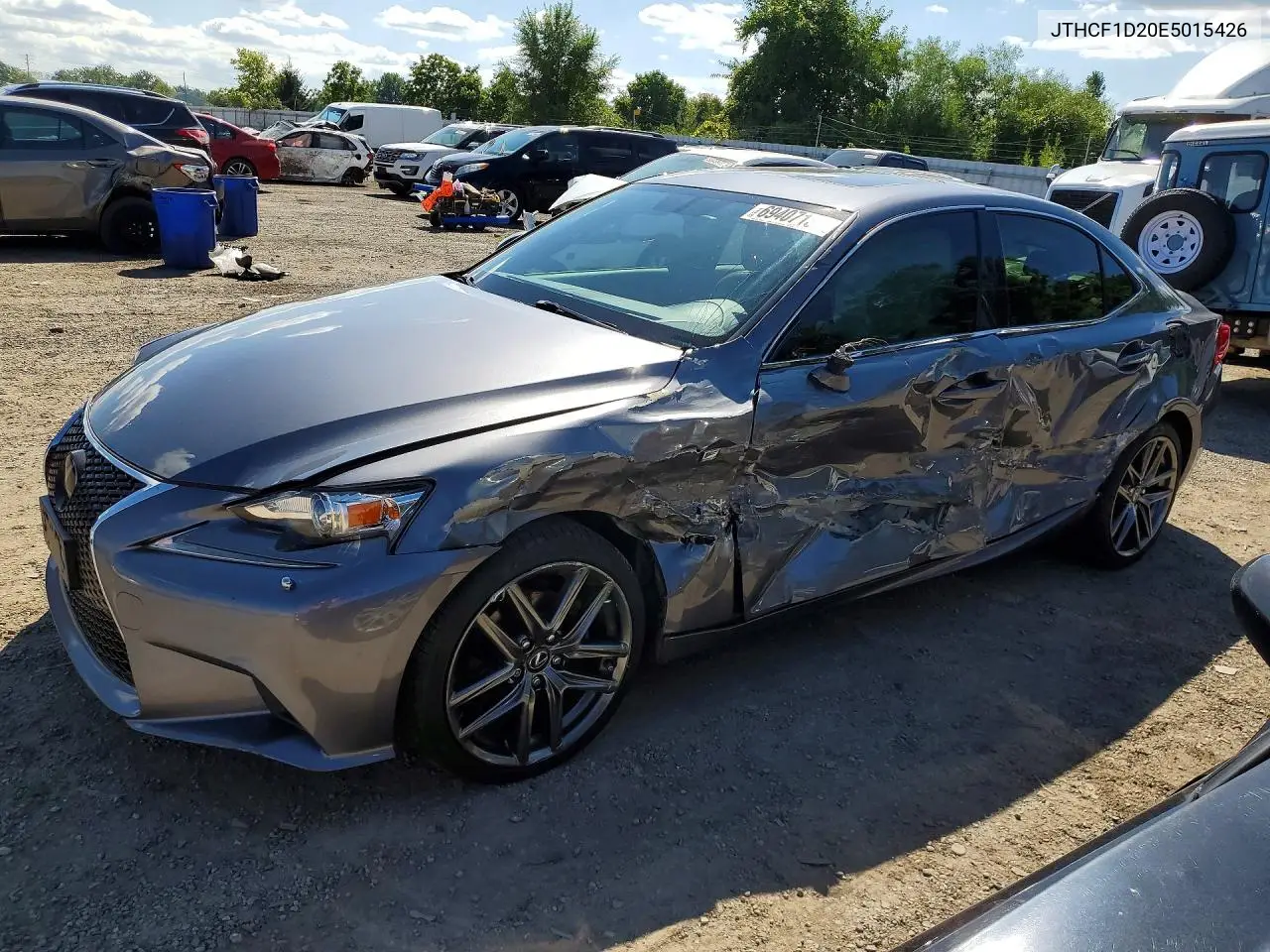 2014 LEXUS IS VIN JTHCF1D20E5015426 — фото 6
