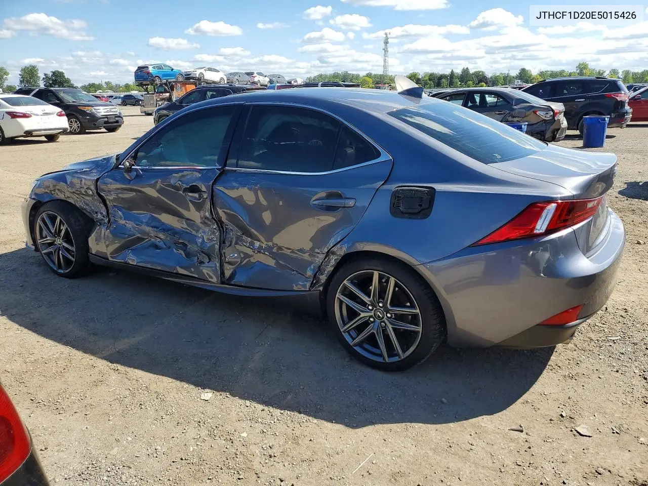 2014 LEXUS IS VIN JTHCF1D20E5015426 — фото 7
