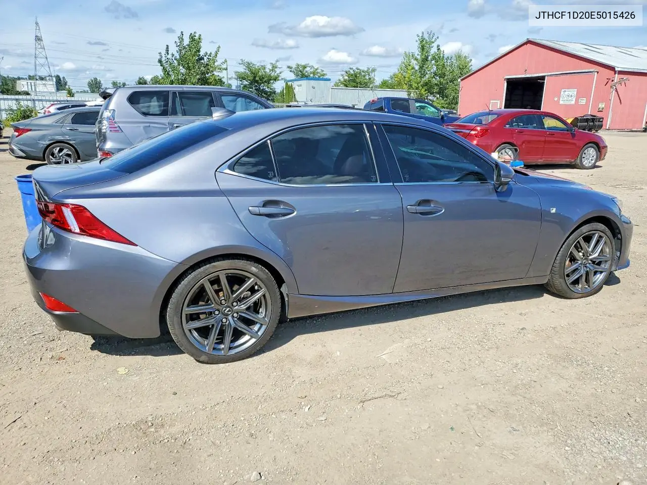 2014 LEXUS IS VIN JTHCF1D20E5015426 — фото 8