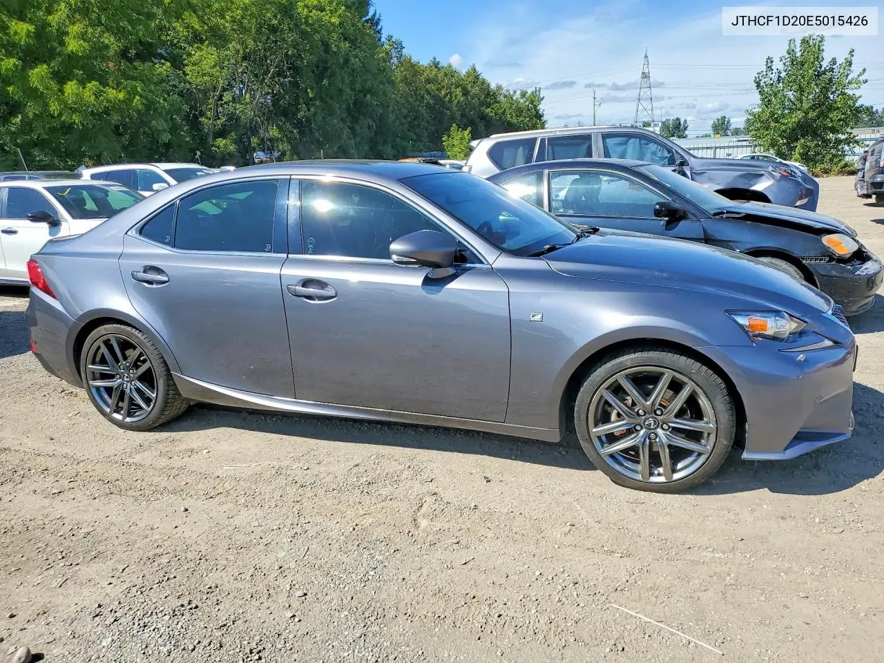 2014 LEXUS IS VIN JTHCF1D20E5015426 — фото 9