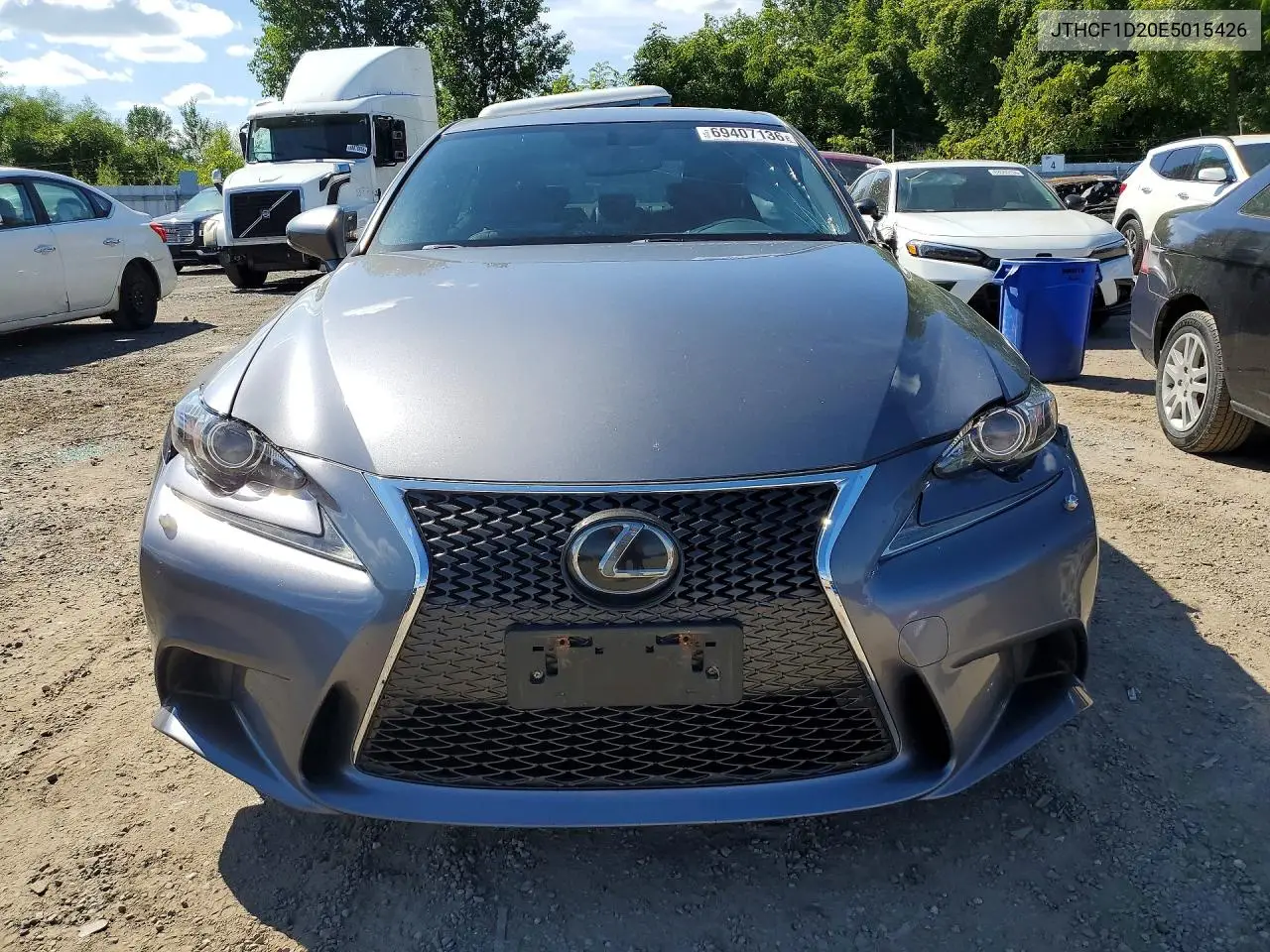 2014 LEXUS IS VIN JTHCF1D20E5015426 — фото 5