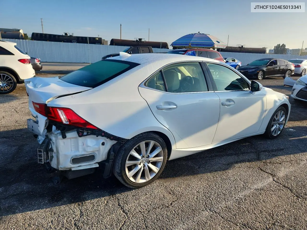 2014 LEXUS IS VIN JTHCF1D24E5013341 — фото 3