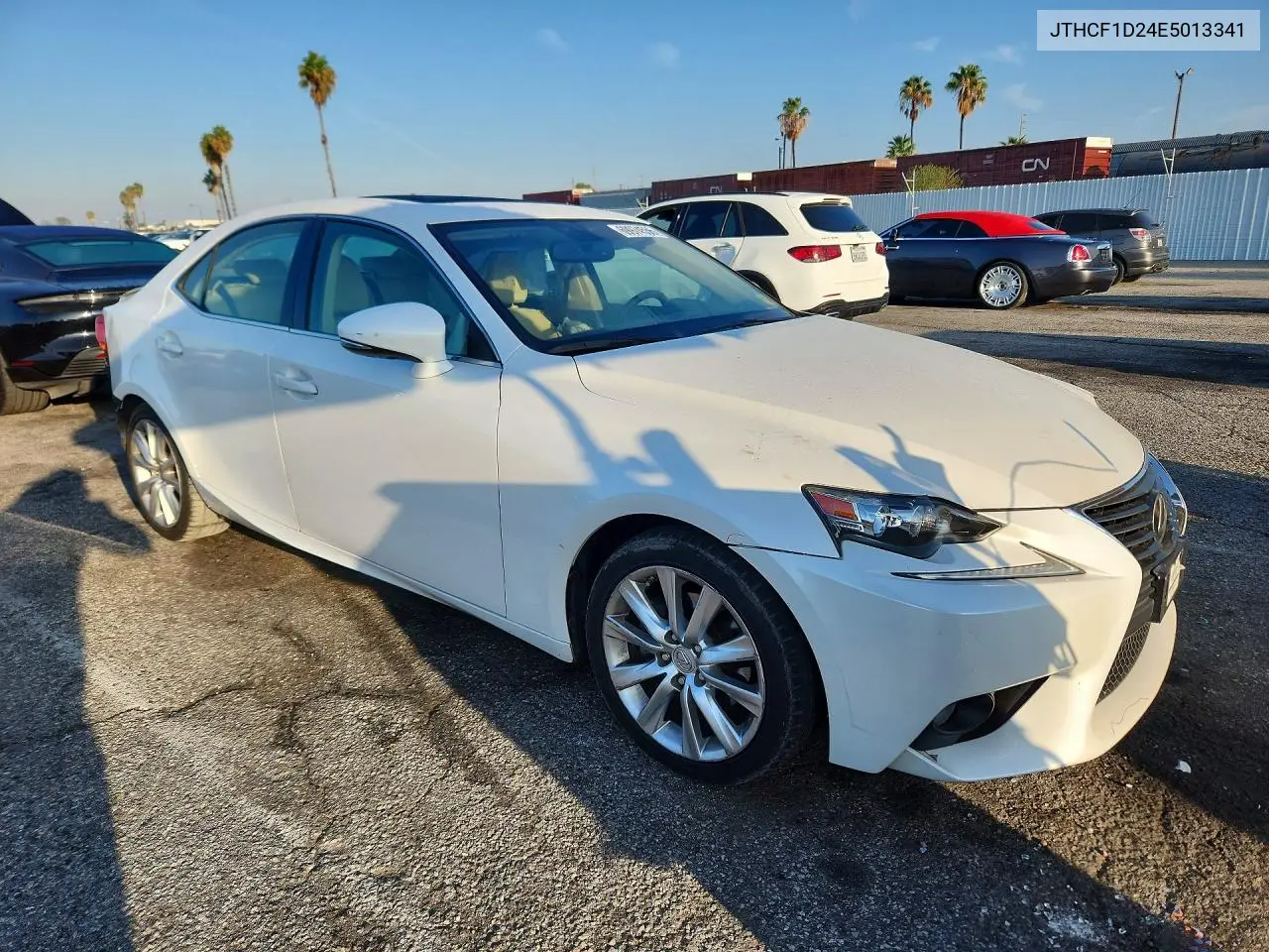 2014 LEXUS IS VIN JTHCF1D24E5013341 — фото 4