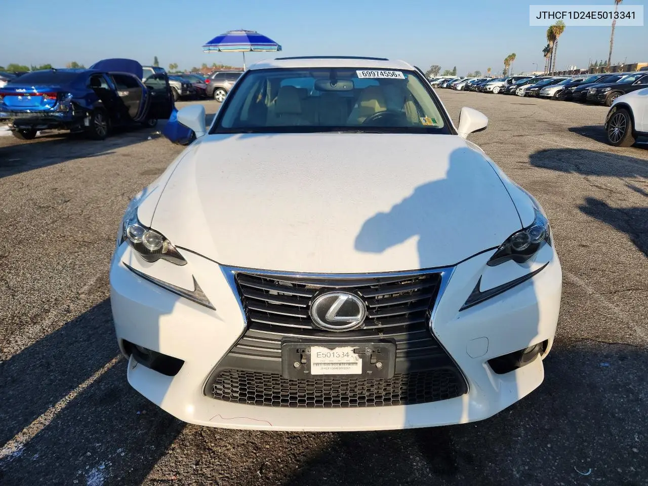 2014 LEXUS IS VIN JTHCF1D24E5013341 — фото 5