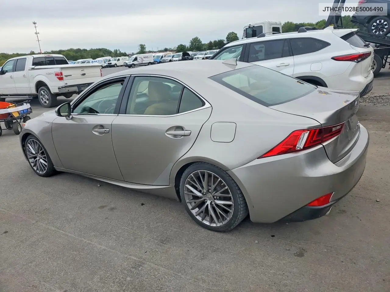 2014 LEXUS IS VIN JTHCF1D28E5006490 — фото 2