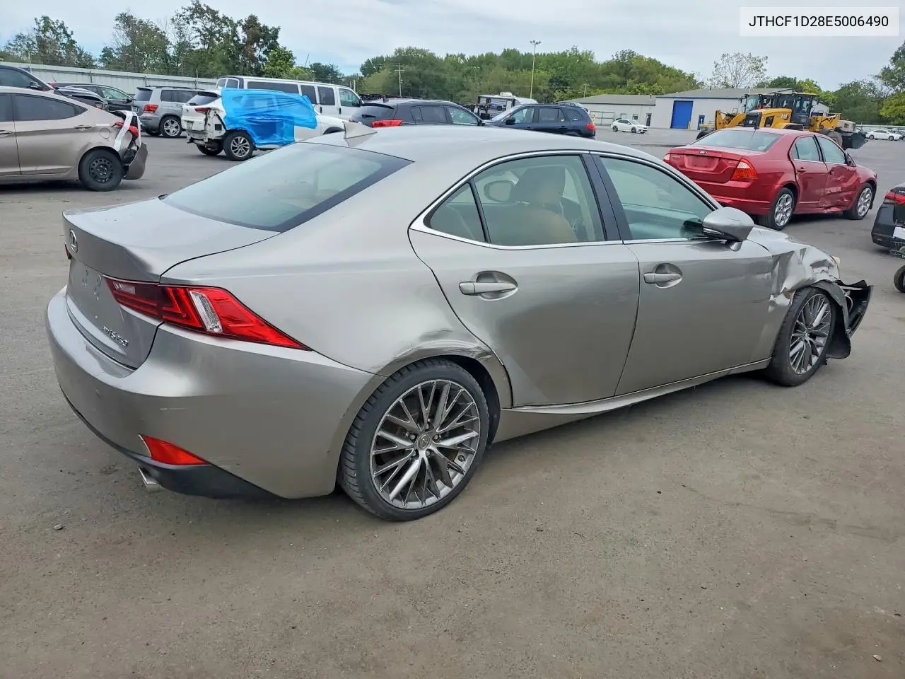 2014 LEXUS IS VIN JTHCF1D28E5006490 — фото 3