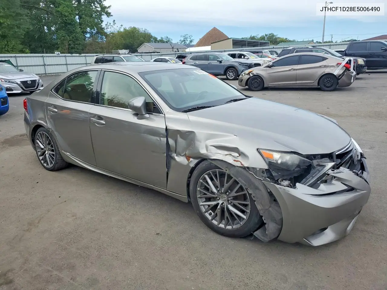 2014 LEXUS IS VIN JTHCF1D28E5006490 — фото 4