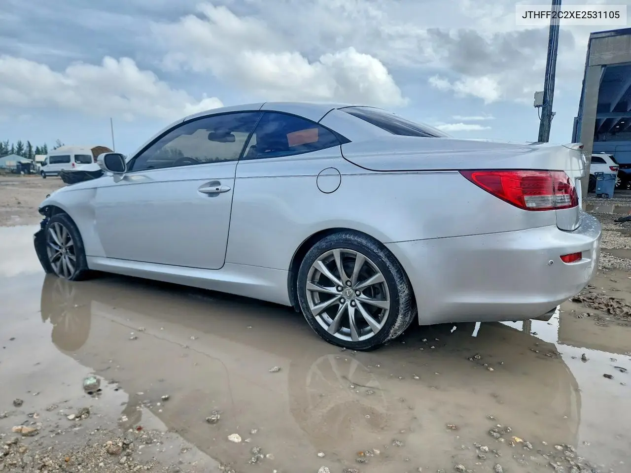 2014 LEXUS IS VIN JTHFF2C2XE2531105 — фото 2