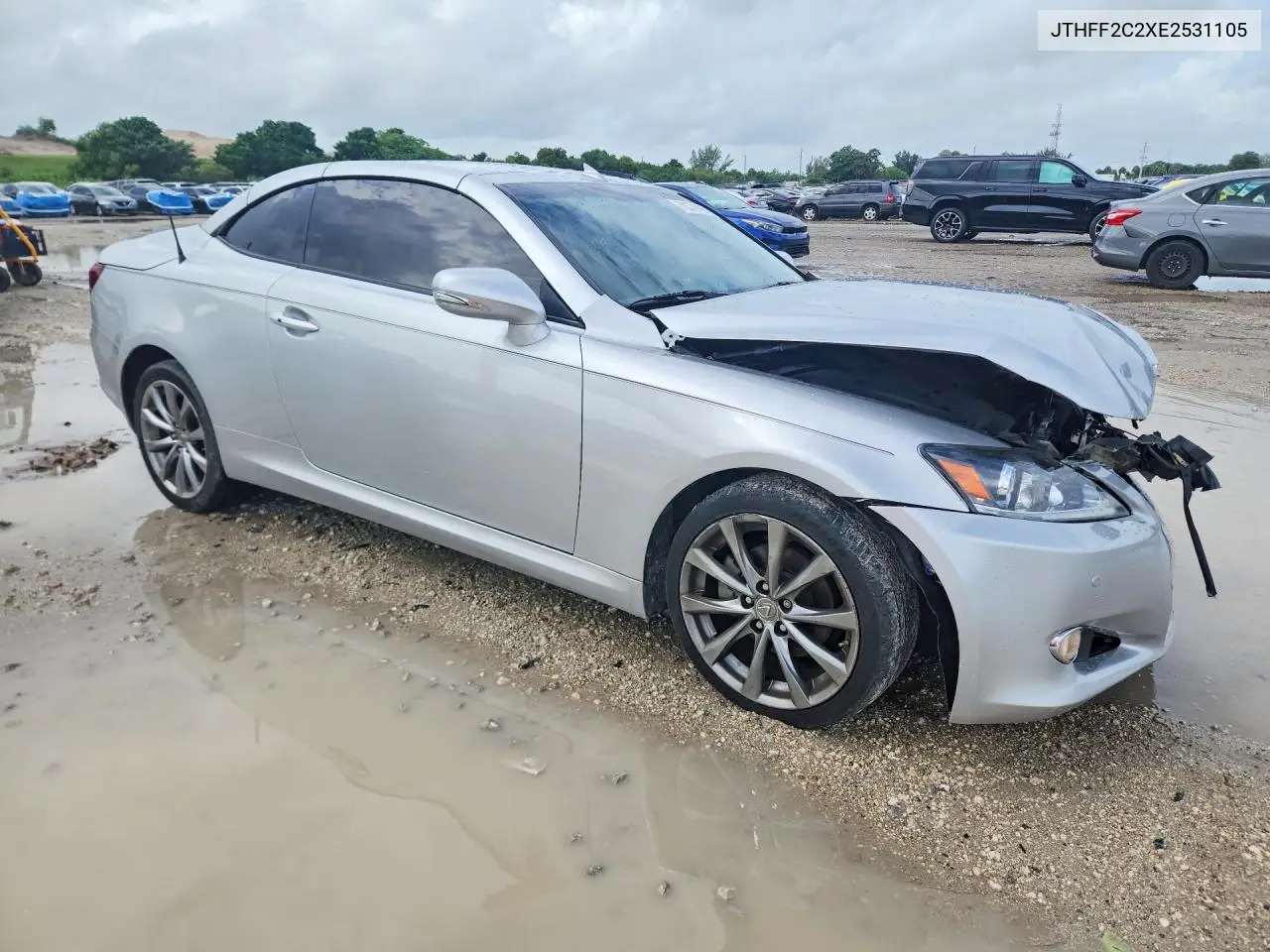 2014 LEXUS IS VIN JTHFF2C2XE2531105 — фото 4
