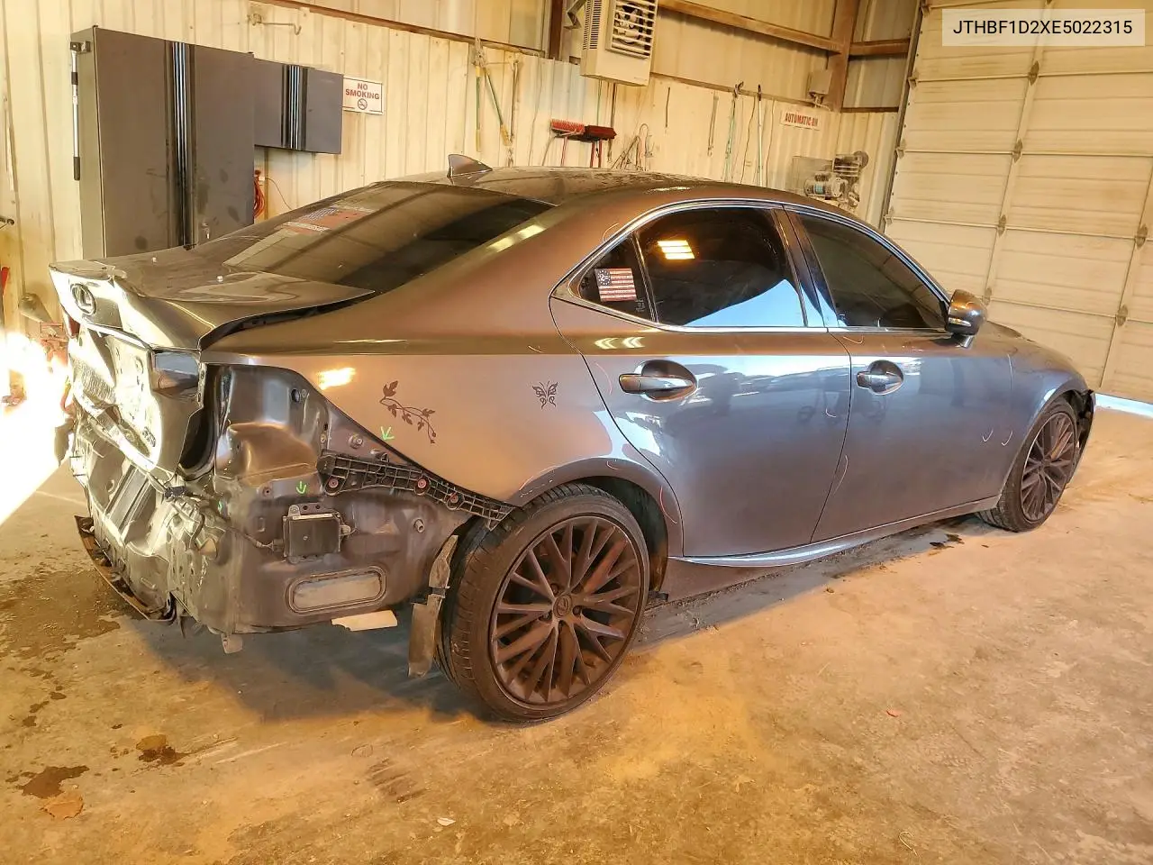 2014 LEXUS IS VIN JTHBF1D2XE5022315 — фото 3