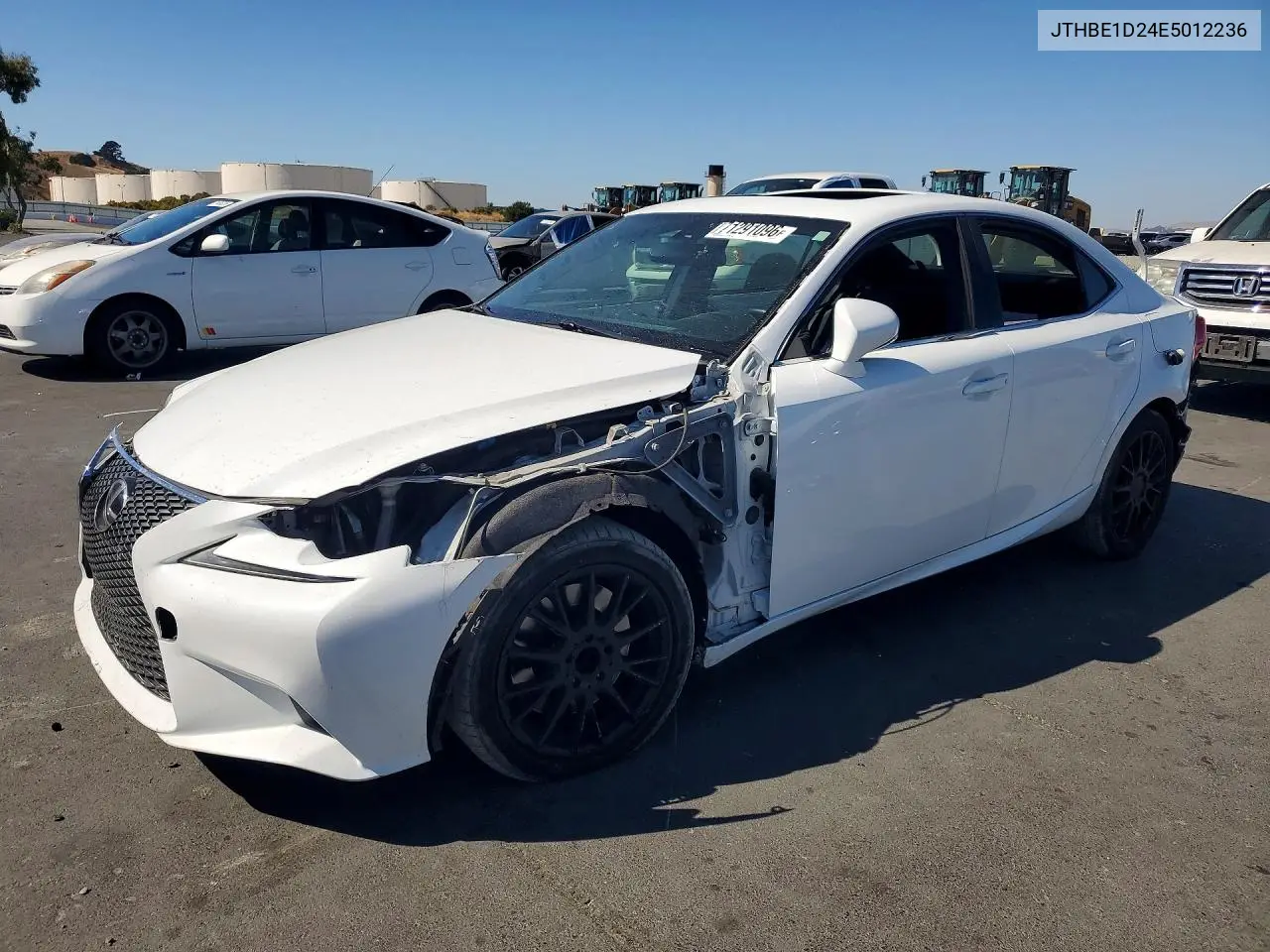 LEXUS IS 2014, VIN JTHBE1D24E5012236