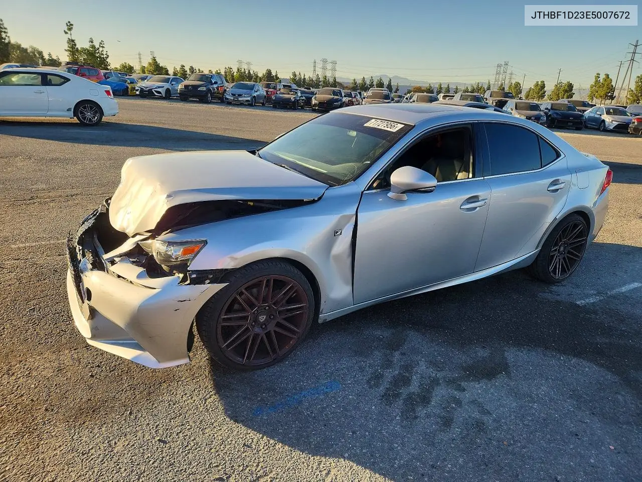 LEXUS IS 2014, VIN JTHBF1D23E5007672