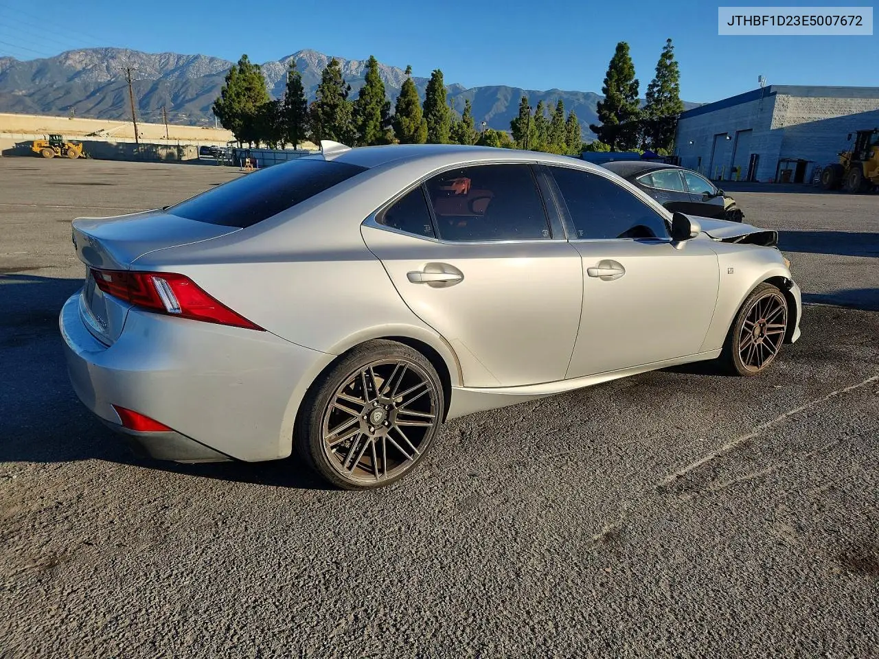 2014 LEXUS IS VIN JTHBF1D23E5007672 — фото 3