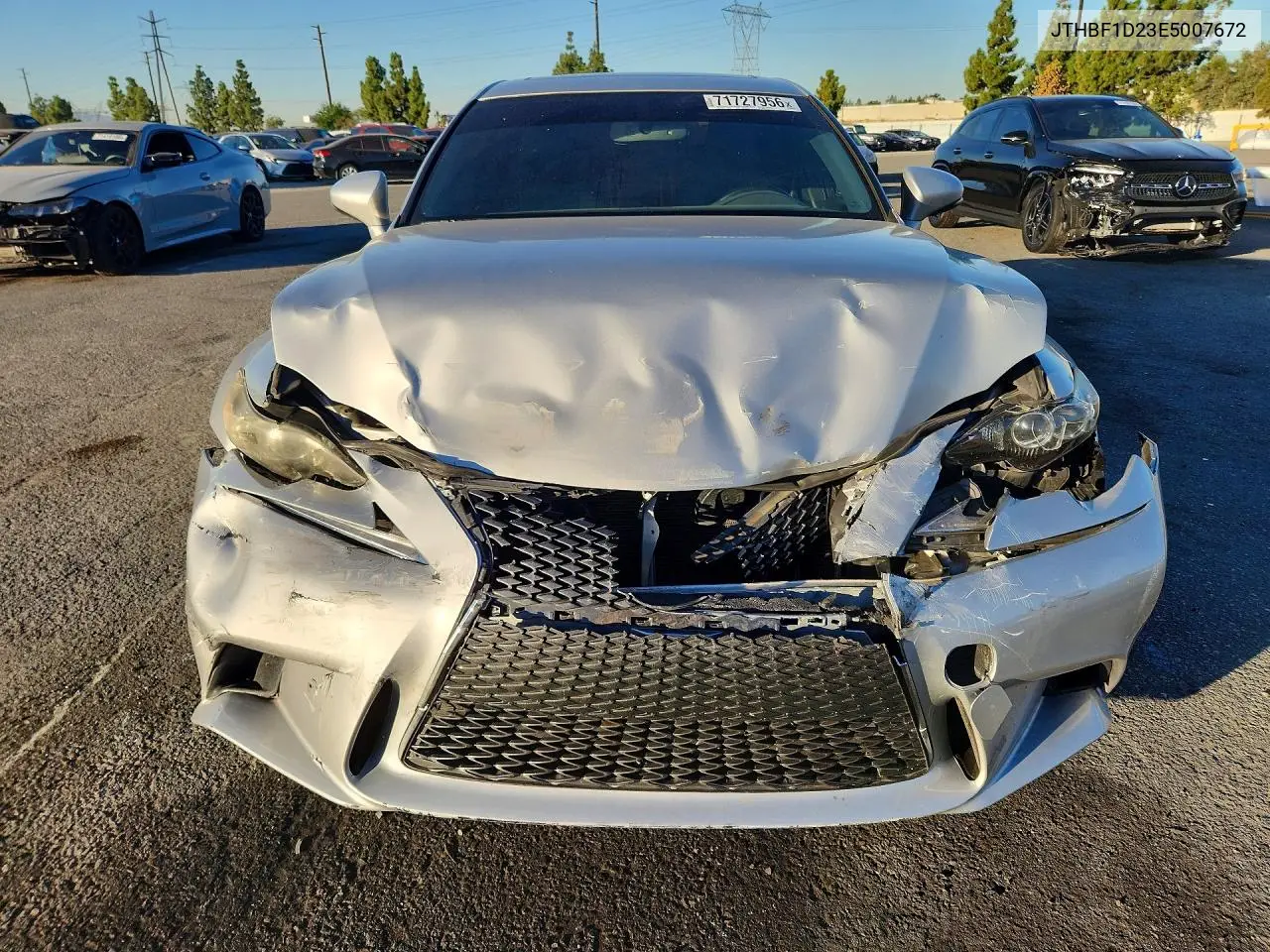 2014 LEXUS IS VIN JTHBF1D23E5007672 — фото 5