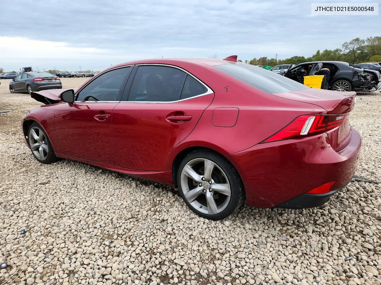 2014 LEXUS IS VIN JTHCE1D21E5000548 — фото 2