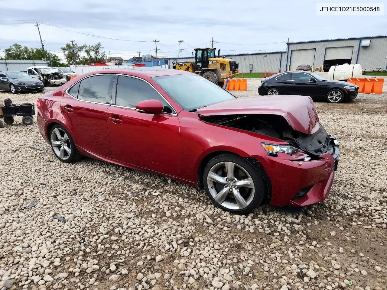 2014 LEXUS IS VIN JTHCE1D21E5000548 — фото 4