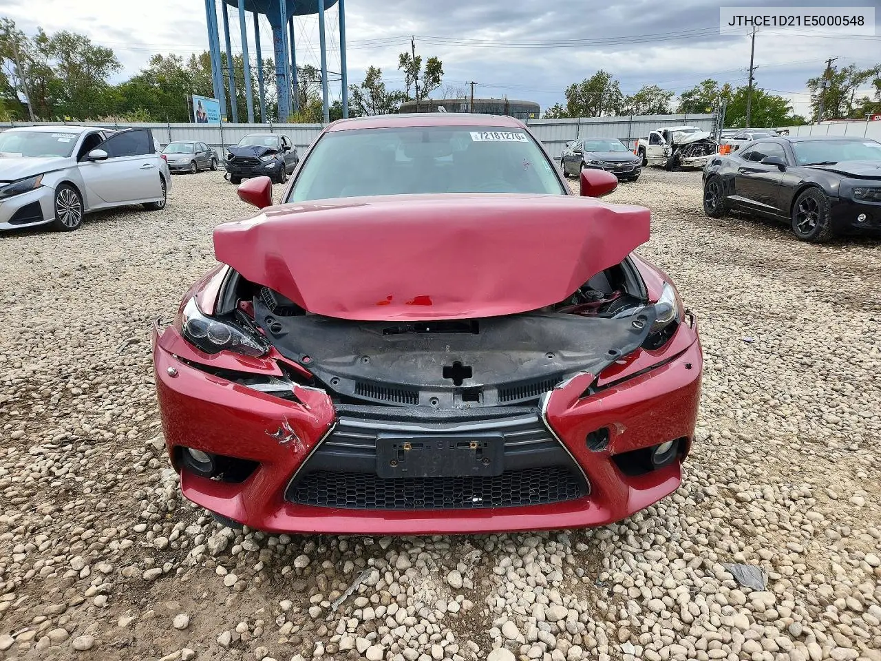 2014 LEXUS IS VIN JTHCE1D21E5000548 — фото 5
